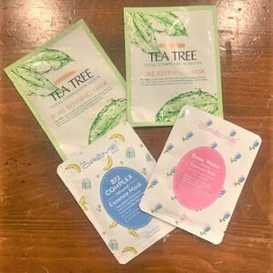 NEW‎ Set 4 moisturizing masks for face
